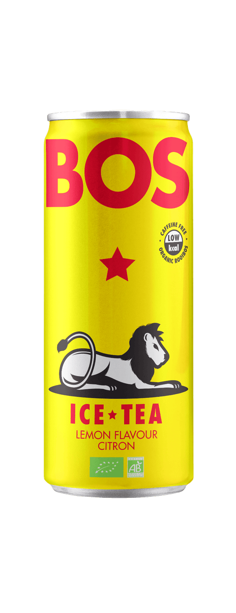 BOS Rooibos Ice Tea - Lemon 250ml can
